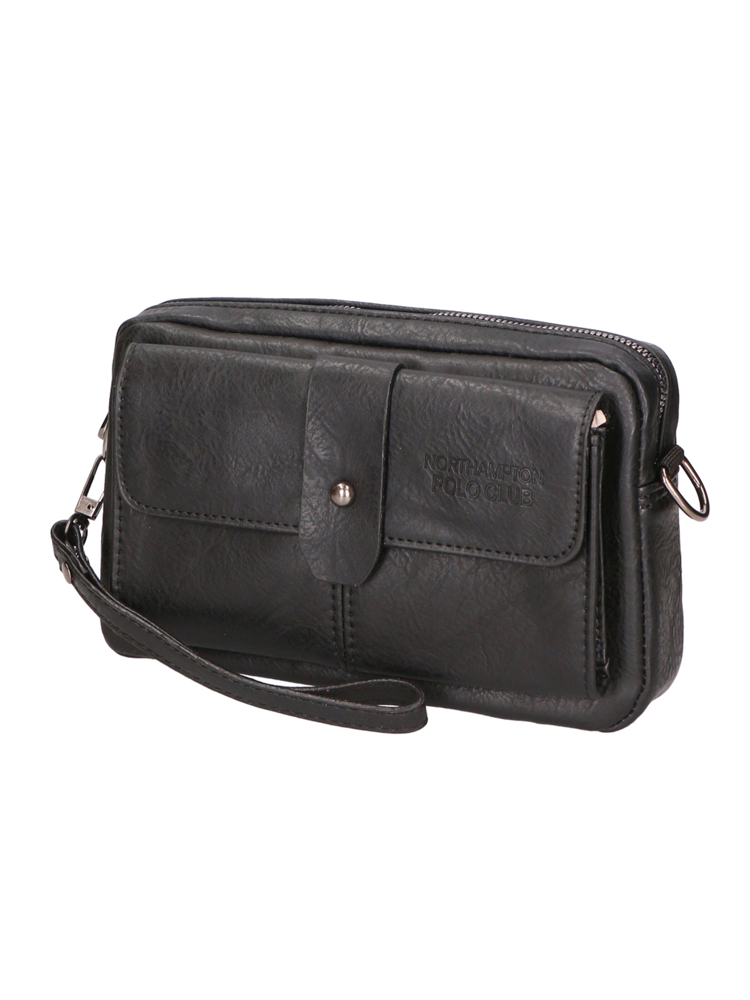 Borsa a spalla di Northampton Polo Club in nero