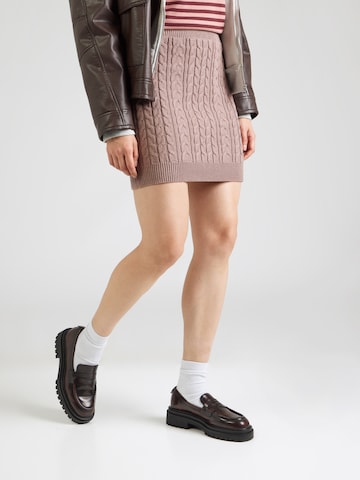 ABOUT YOU Rok 'Charlie' in Beige: voorkant