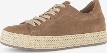 GABOR Sneaker in Braun: Vorderseite