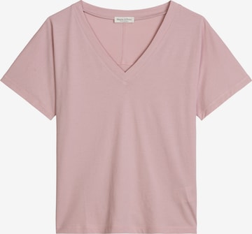 T-shirt Marc O'Polo en rose : devant