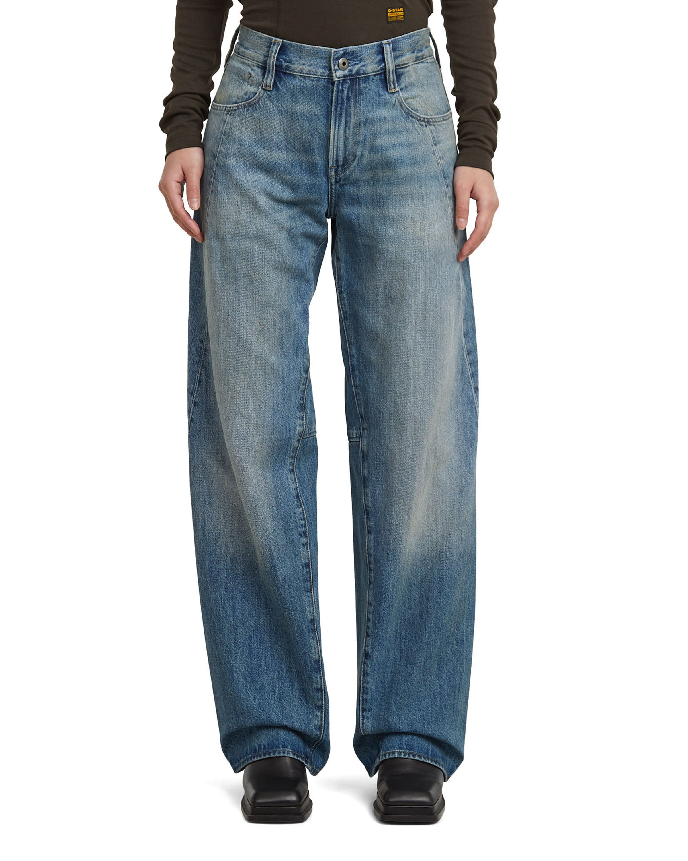 G-STAR Loose fit Jeans 'Contor 3D' in Blue: front