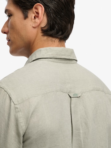 Superdry & Co Regular Fit Paita 'Riviera' värissä vihreä