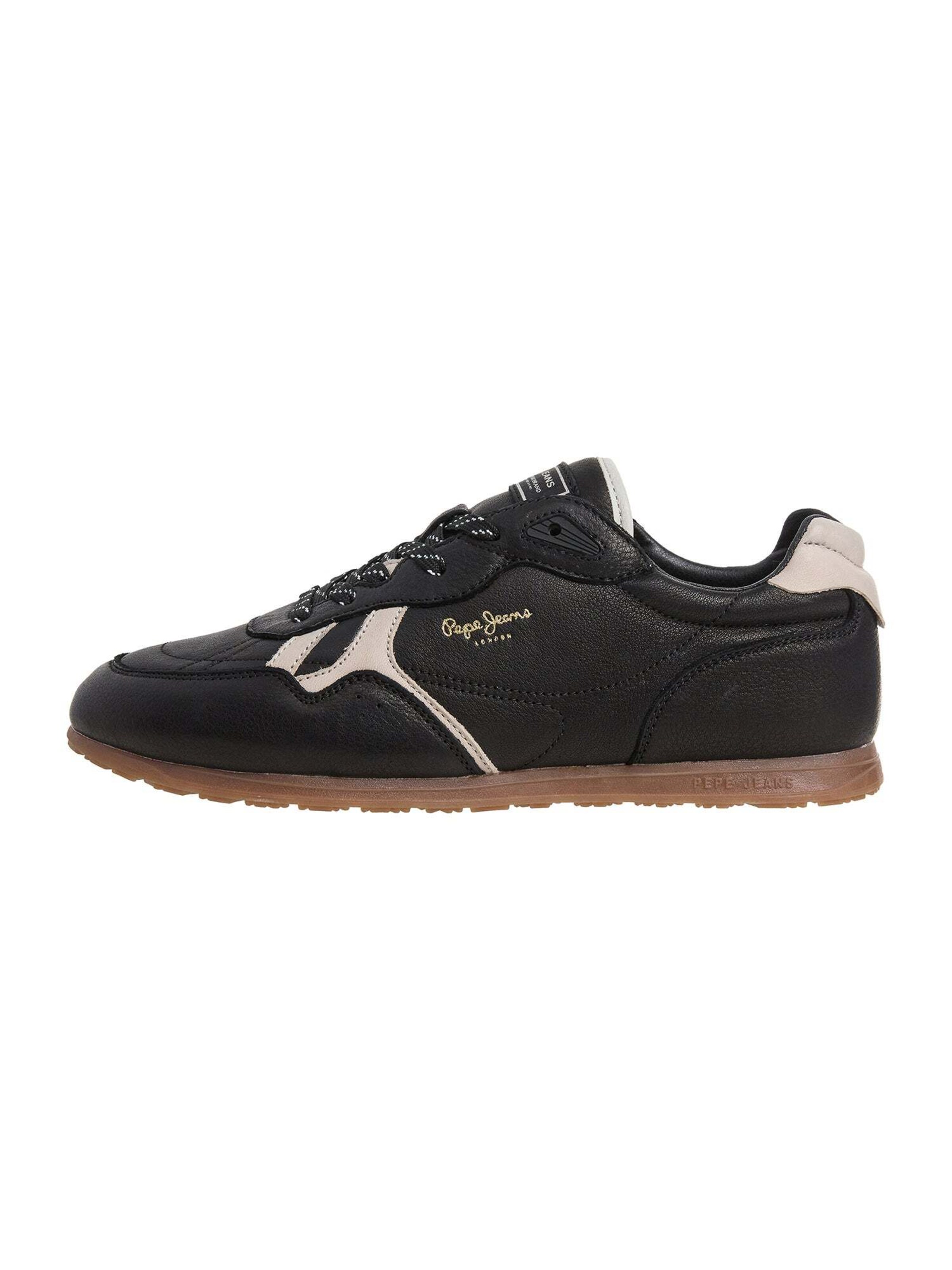Pepe Jeans - Zapatillas deportivas bajas 'Daze Basic' en negro: frente