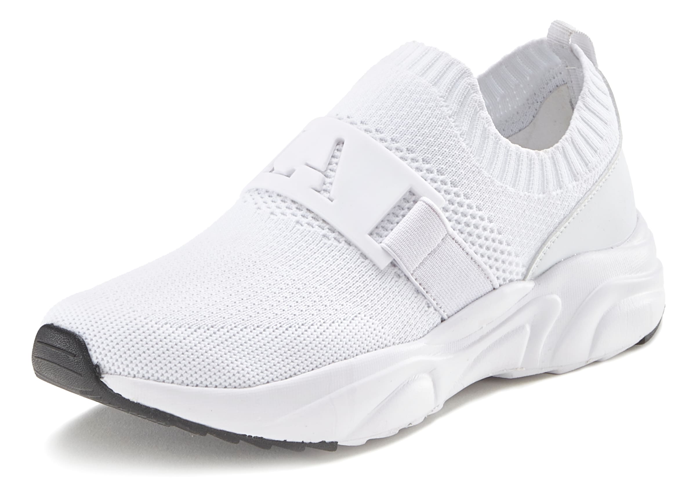 balta LASCANA Batai be raištelių: priekis