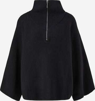 COMMA Oversized Sweater in Black: front