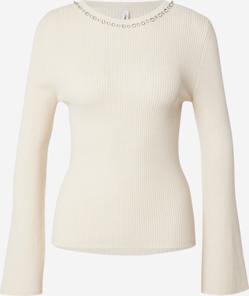 smėlio ONLY Megztinis 'ONLNATASCHA': priekis