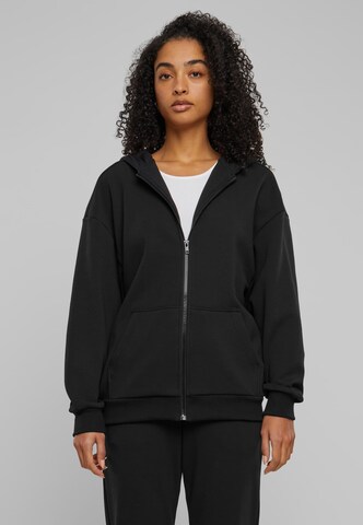 Urban Classics Sweatjacke in Schwarz