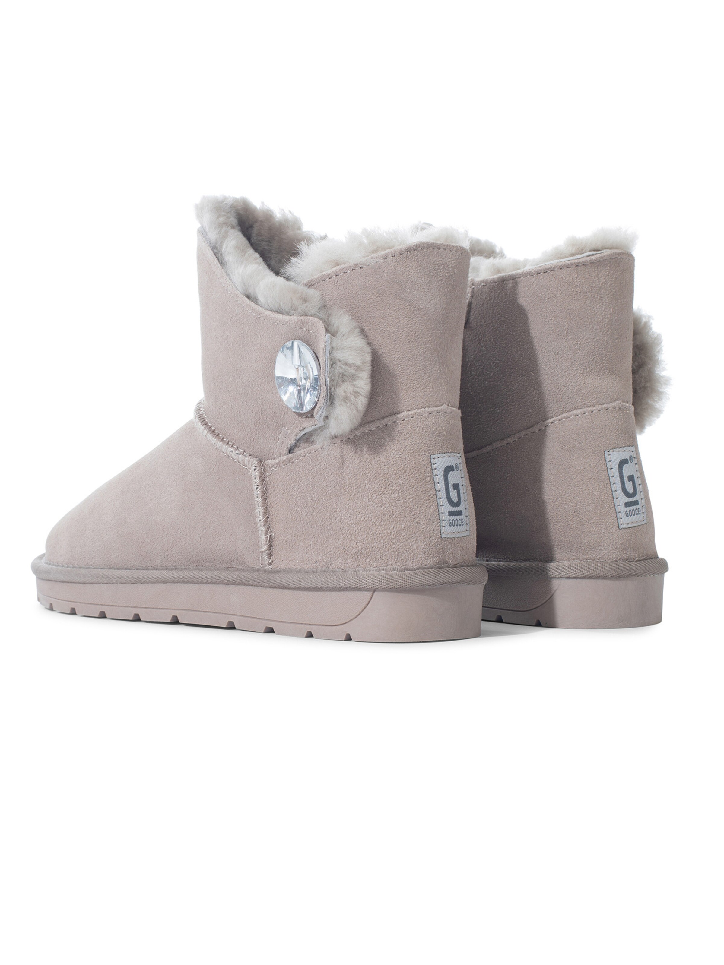 Gooce Bootsit 'Diama' värissä harmaa