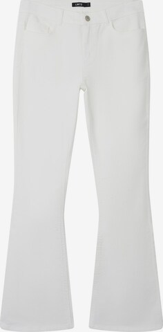 Bootcut Pantalon NAME IT en blanc : devant