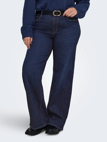 ONLY Carmakoma Wide leg Τζιν 'CARTHUNDER' σε μπλε: μπροστά