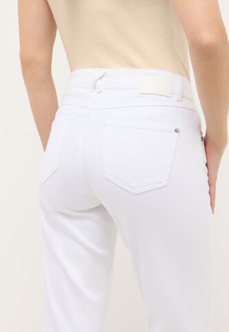 Coupe slim Jean ' Darleen Turn Up ' Angels en blanc