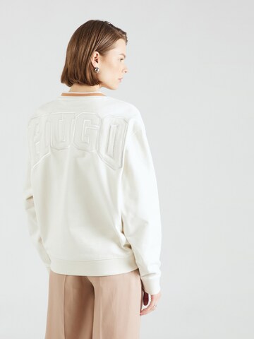 HUGO Sweatshirt 'Disunny' in White