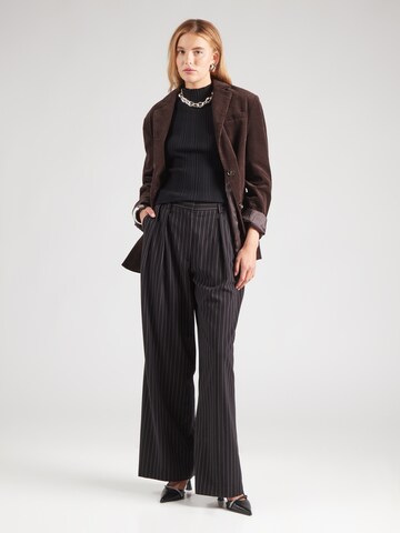 HUGO Knitted Top 'Sarepilk' in Black