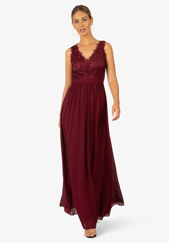 Robe de soirée Kraimod en rouge