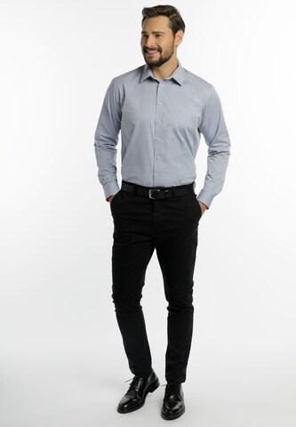 DreiMaster Klassik Regular fit Business shirt in Blue