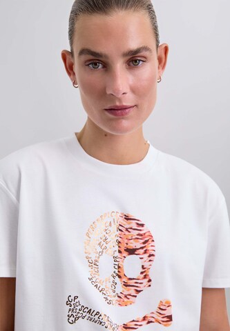 T-shirt Scalpers en blanc