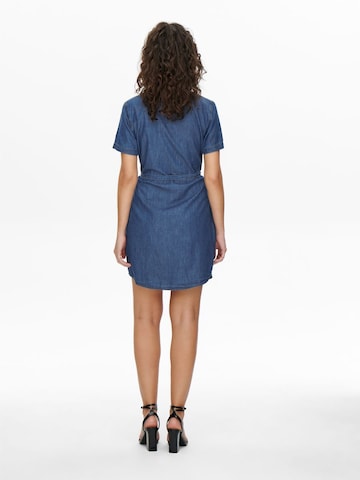 JDY Shirt dress 'BELLA' in Blue