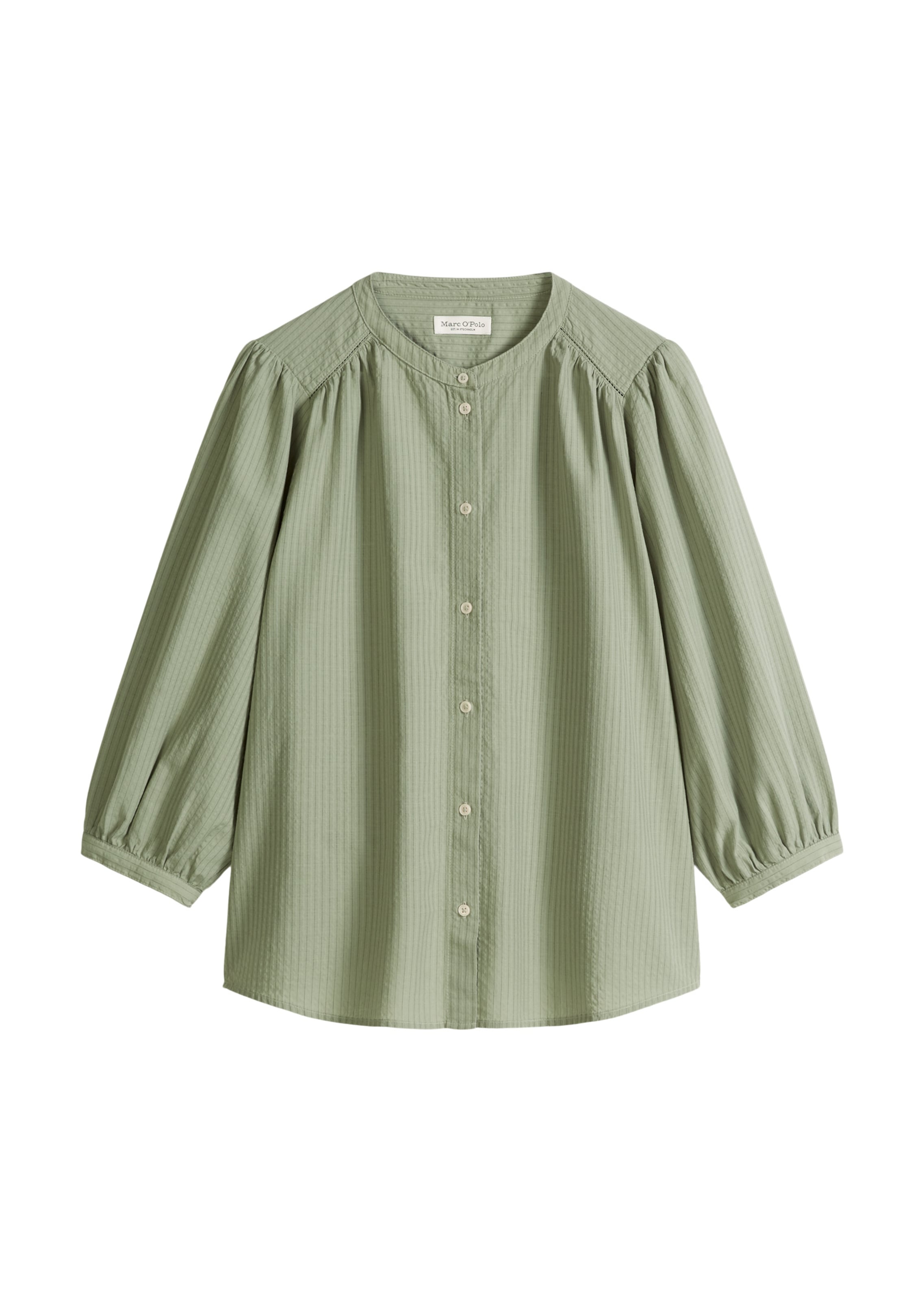 Marc O'Polo Bluse in Grün: Vorderseite