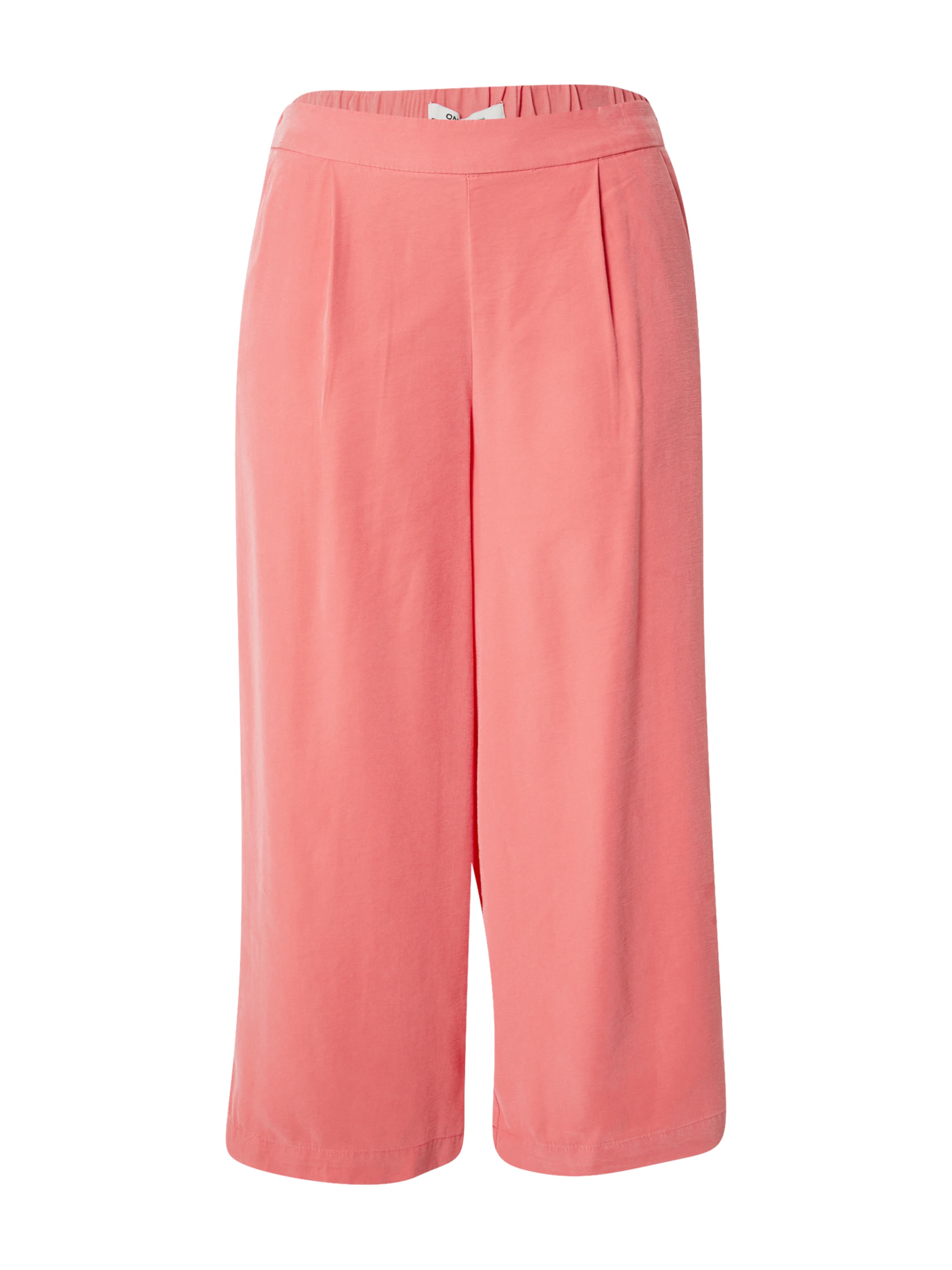 ONLY Wide leg Pleat-front trousers in Orange: front