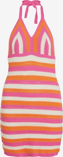VILA Kleid 'Chrisser' in orange / pink / weiß, Produktansicht