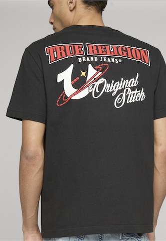 True Religion Koszulka 'Stitch' w kolorze czarny