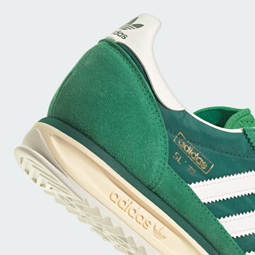 Baskets basses 'Sl 72 Rs' ADIDAS ORIGINALS en vert