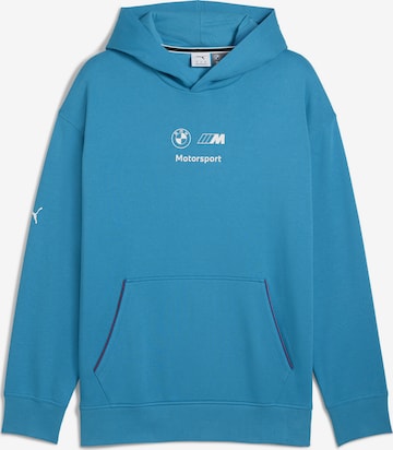 PUMA Sweatshirt 'BMW M Motorsport Essentials' in Blau: Vorderseite