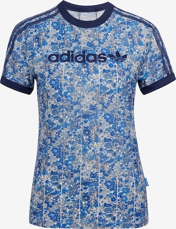 ADIDAS ORIGINALS Shirts 'Adidas Originals x Liberty London' i blå: forside
