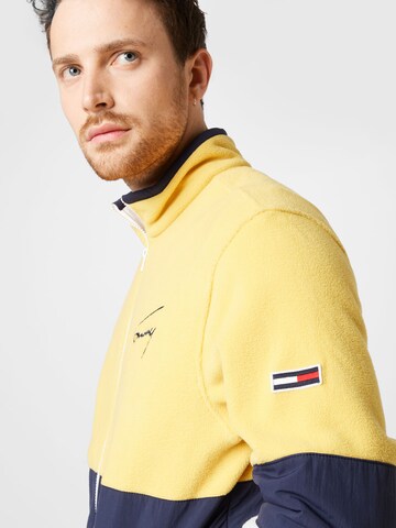 Tommy Jeans Fleece Jacket in Blue