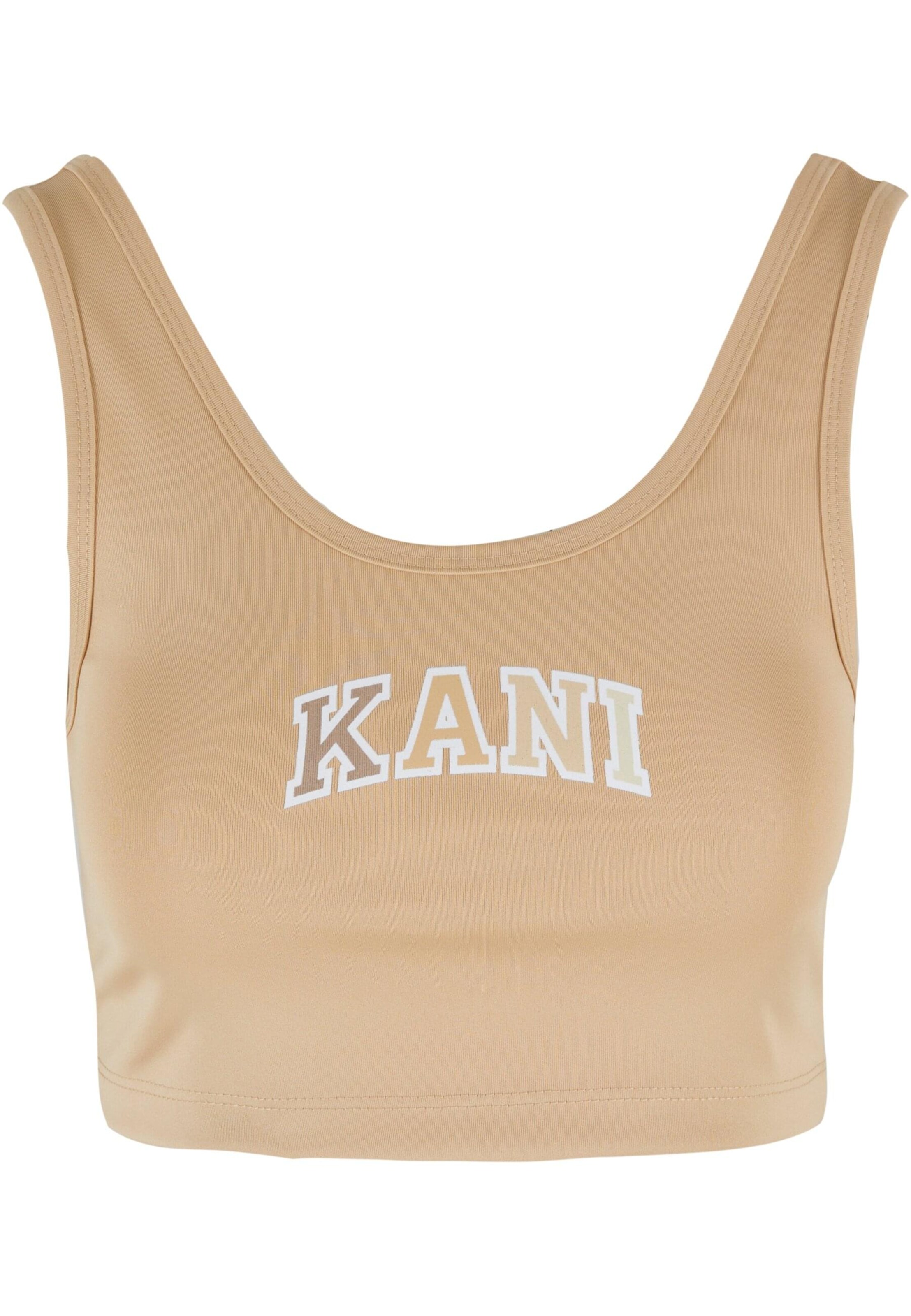 Karl Kani Top in Beige: front