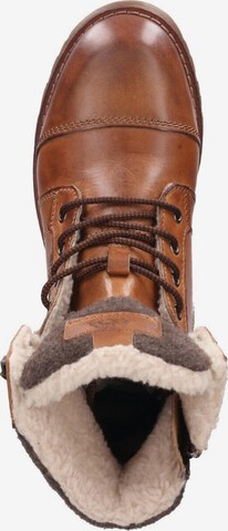 bugatti Lace-Up Boots in Brown