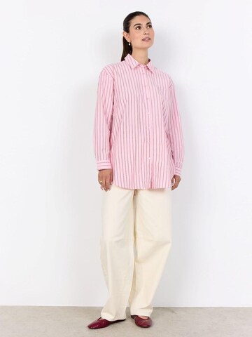 Soyaconcept Blouse 'Soyaconcept Bardot 2 rose' in Pink: front