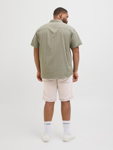 Jack & Jones Plus regular Lærredsbukser i grå