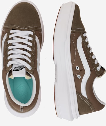 VANS حذاء رياضي بلا رقبة 'Overt' بلون بني