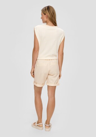 Regular Pantalon s.Oliver en beige
