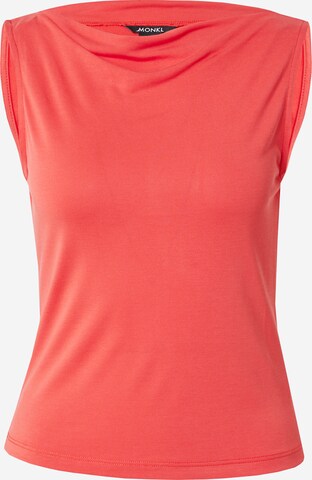 Monki Top 'Anne' in Red: front