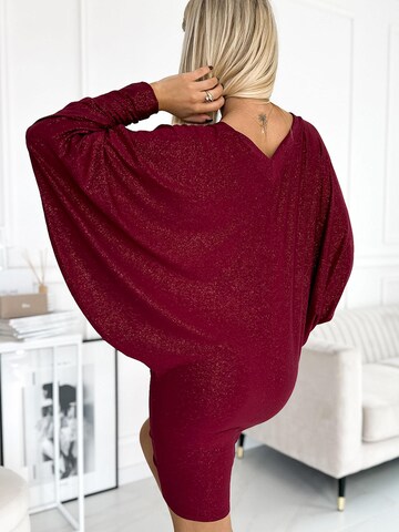 Numoco Abendkleid 'Fledermauskleid' in Rot