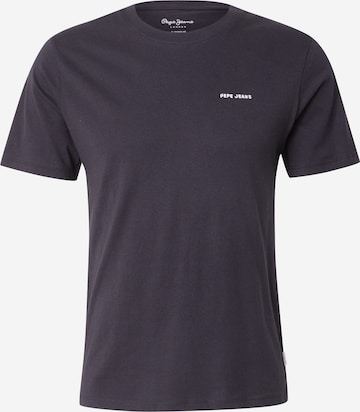 Pepe JeansMajica 'OLIVER' - crna boja: prednji dio