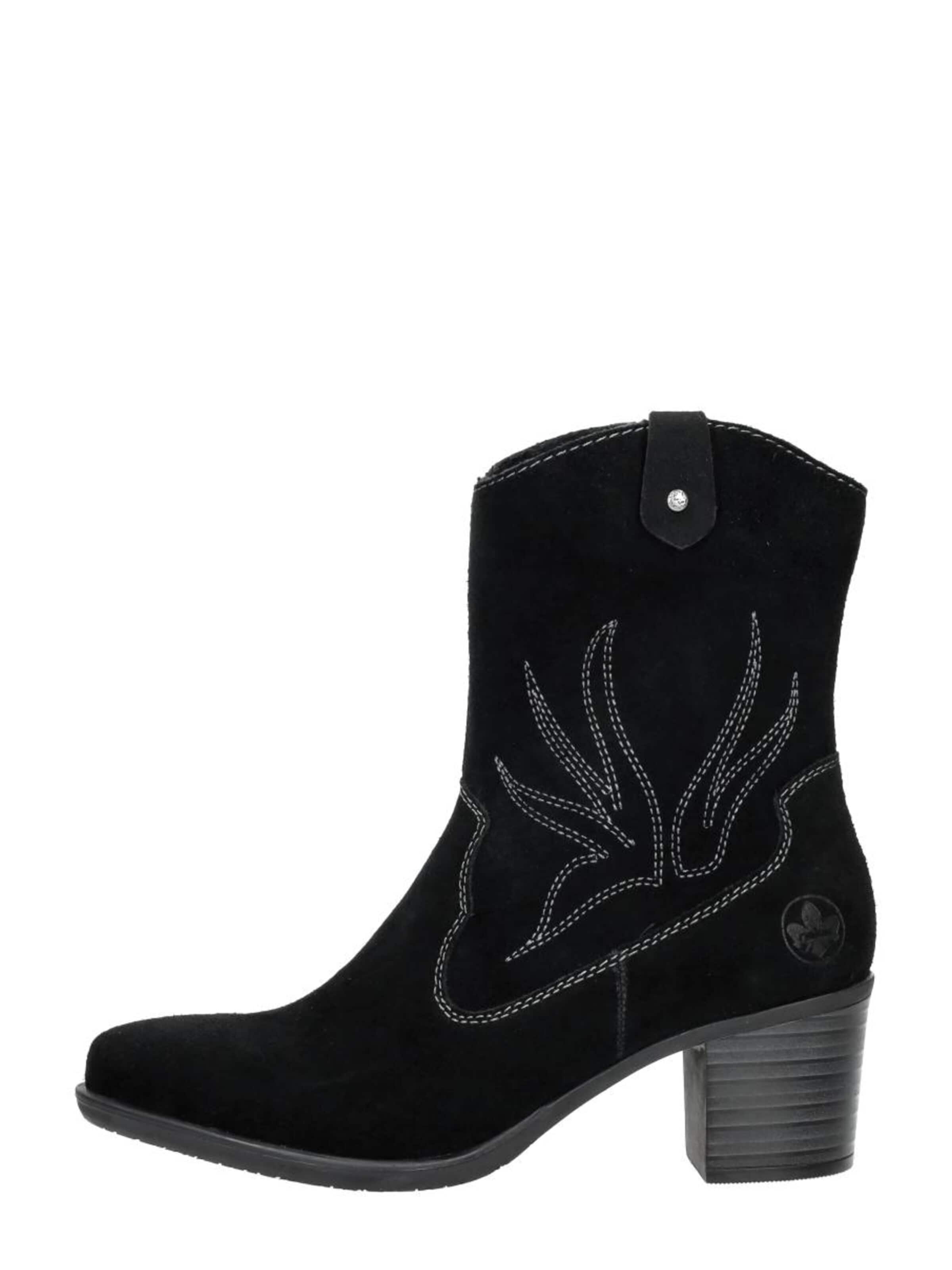 Bottes de cowboy Rieker en noir