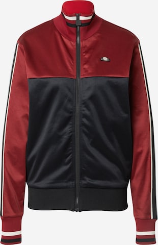 ELLESSE - Sudadera con cremallera 'Rowe' en rojo: frente