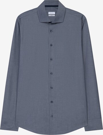 Chemise business SEIDENSTICKER en bleu : devant