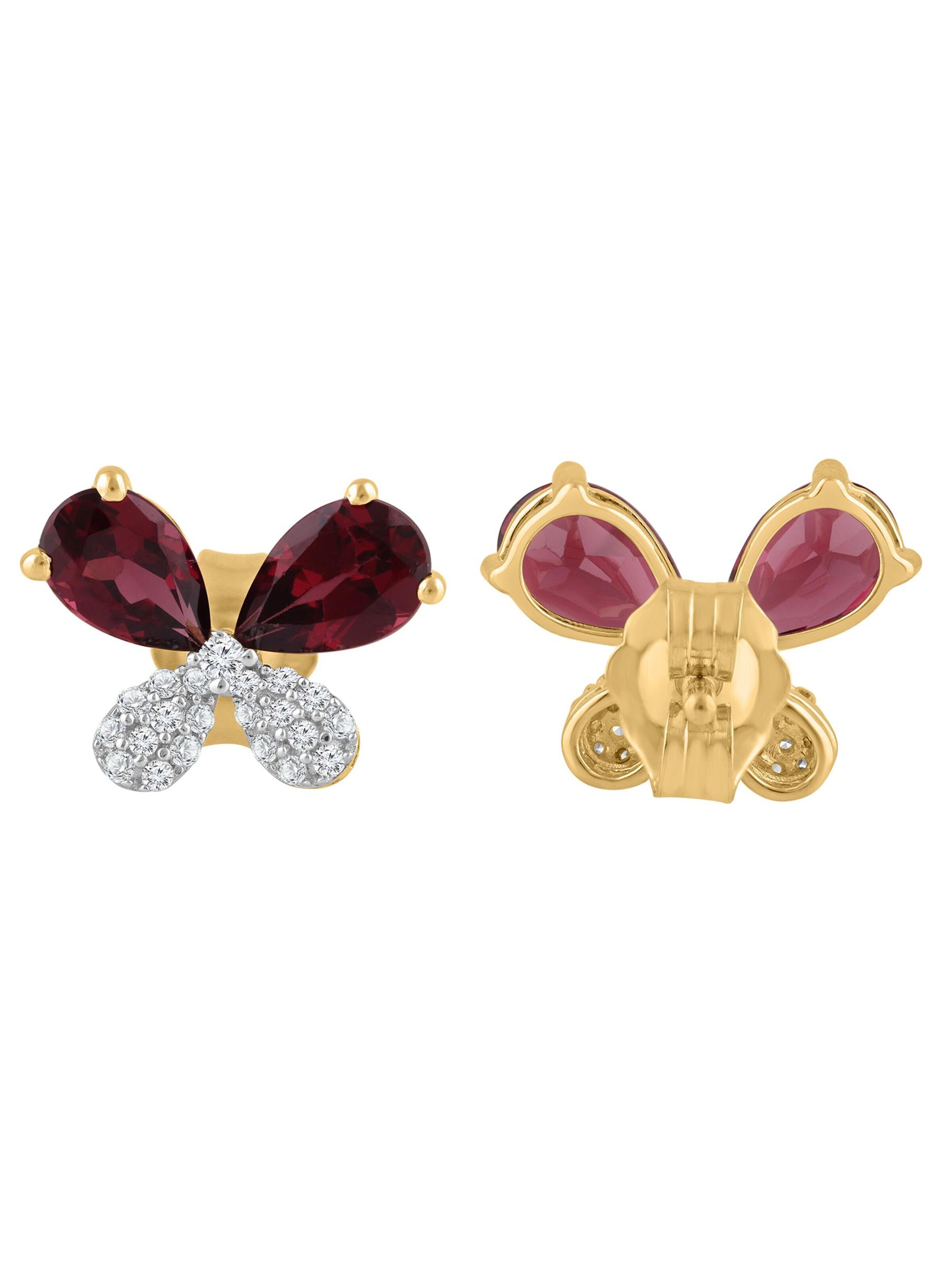 Diamant Exquis - Pendientes 'Ohrringe aus 375 Gelbgold mit Diamant' en oro