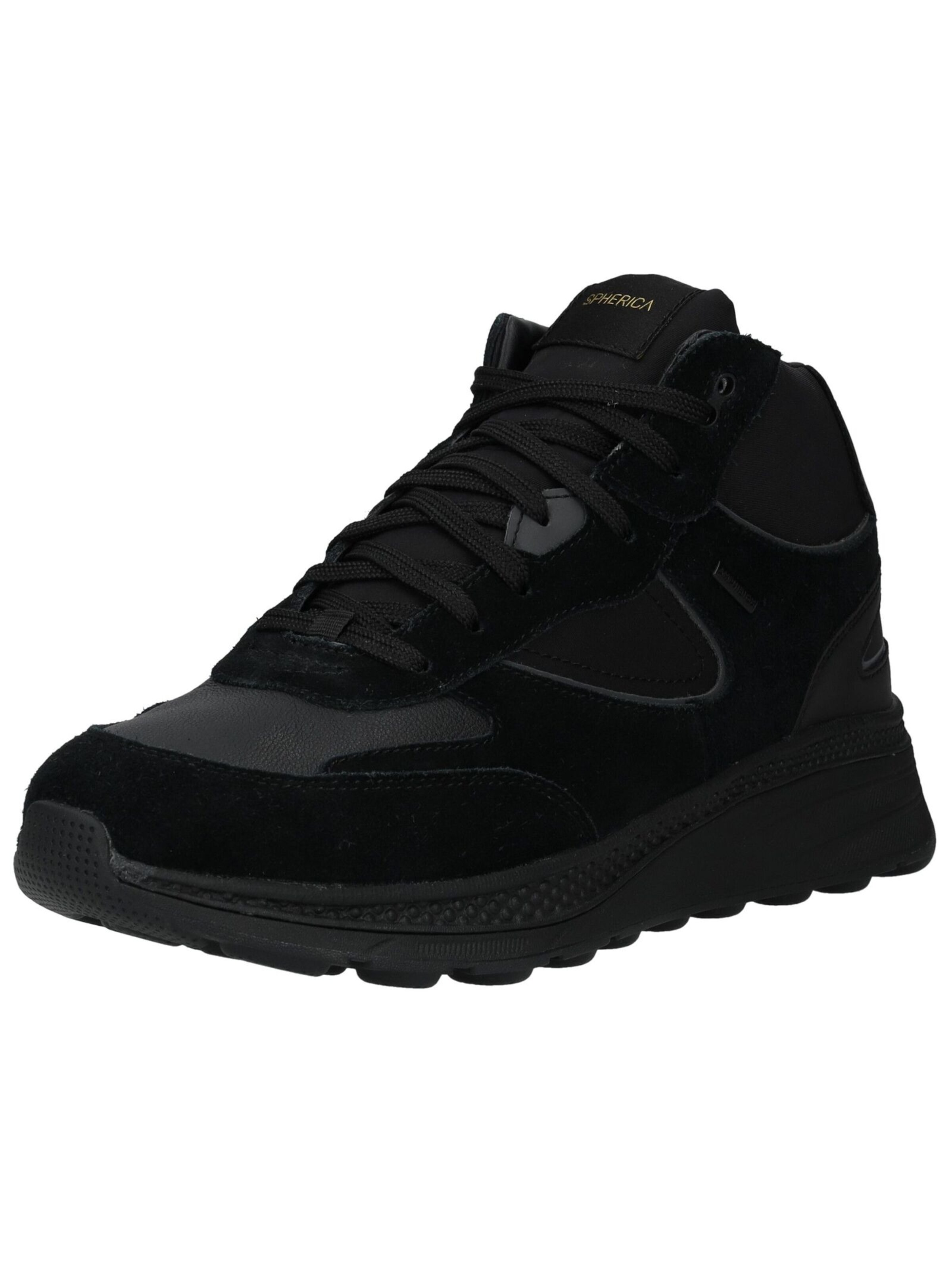 Baskets hautes GEOX en noir : devant