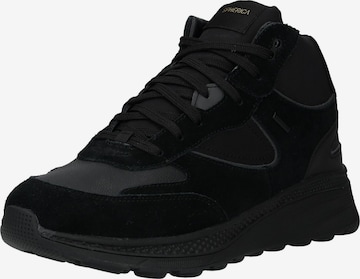 Baskets hautes GEOX en noir : devant