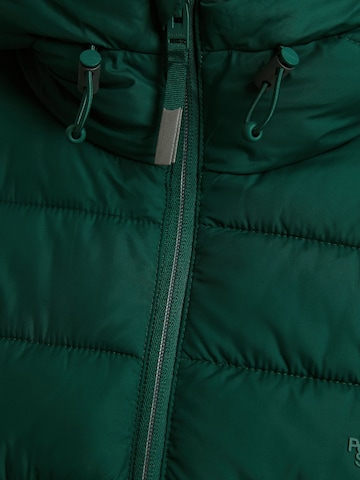 Bershka Prechodná bunda - Zelená