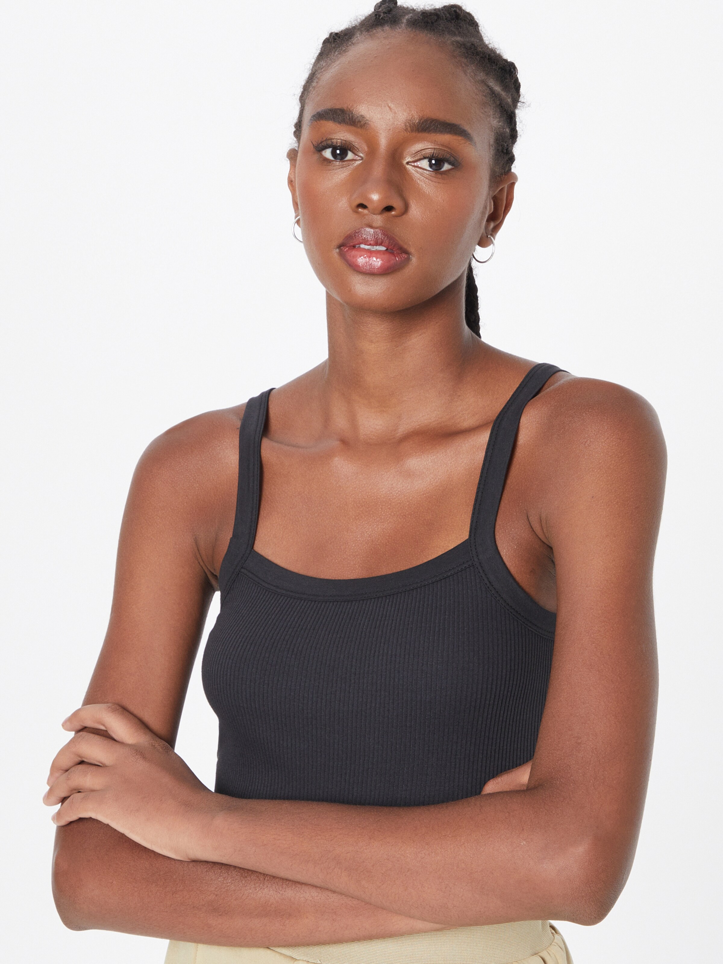 Frauen Shirts & Tops KnowledgeCotton Apparel Top 'ROSE' in Schwarz - QL67925 Frauen Shirts & Tops KnowledgeCotton Apparel Top 'ROSE' in Schwarz - QL67925
