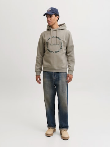 JACK & JONESSweater majica 'JJBENSON' - siva boja