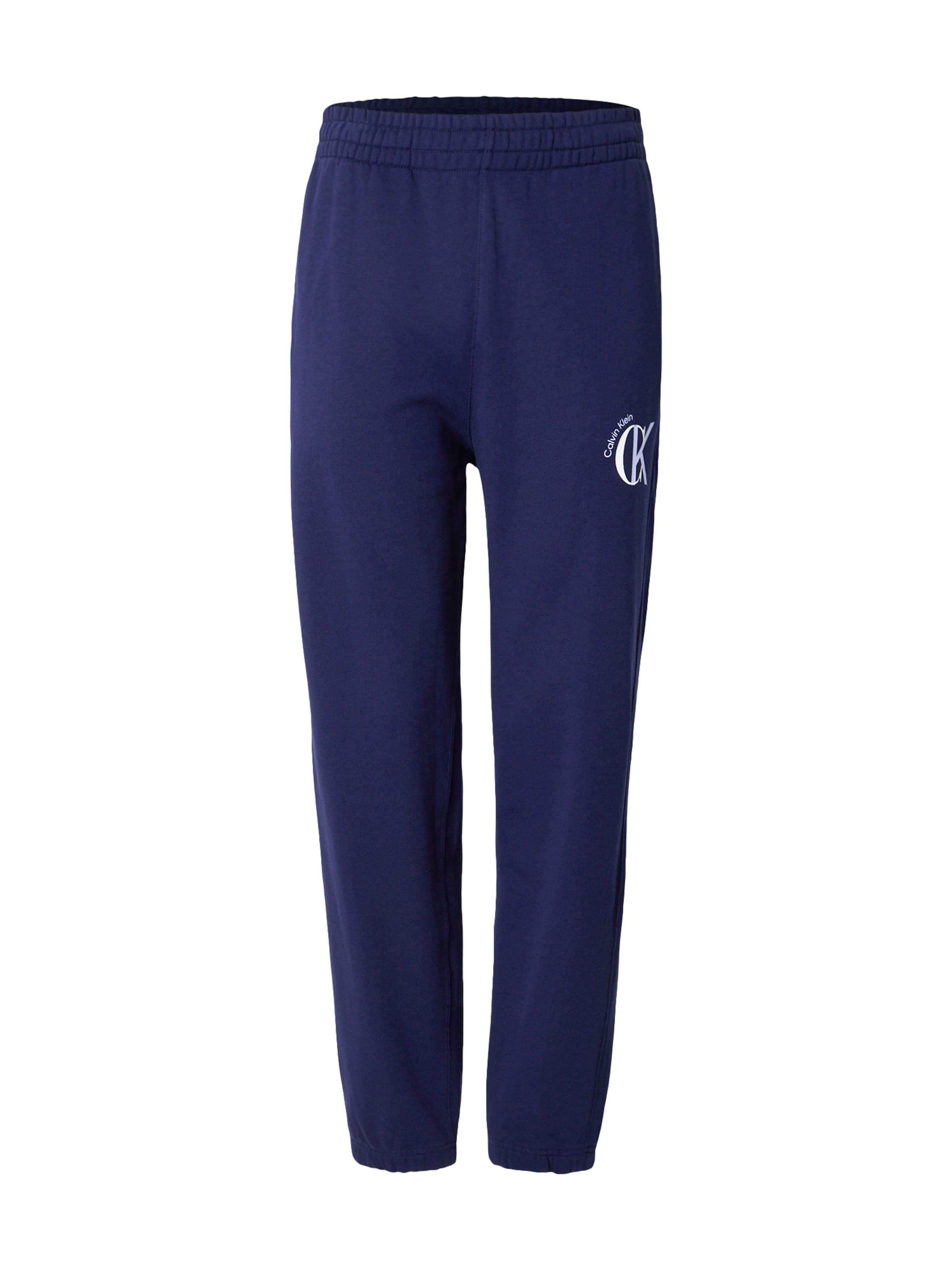 Calvin Klein Jeans Zúžený strih Nohavice - Modrá: predná strana