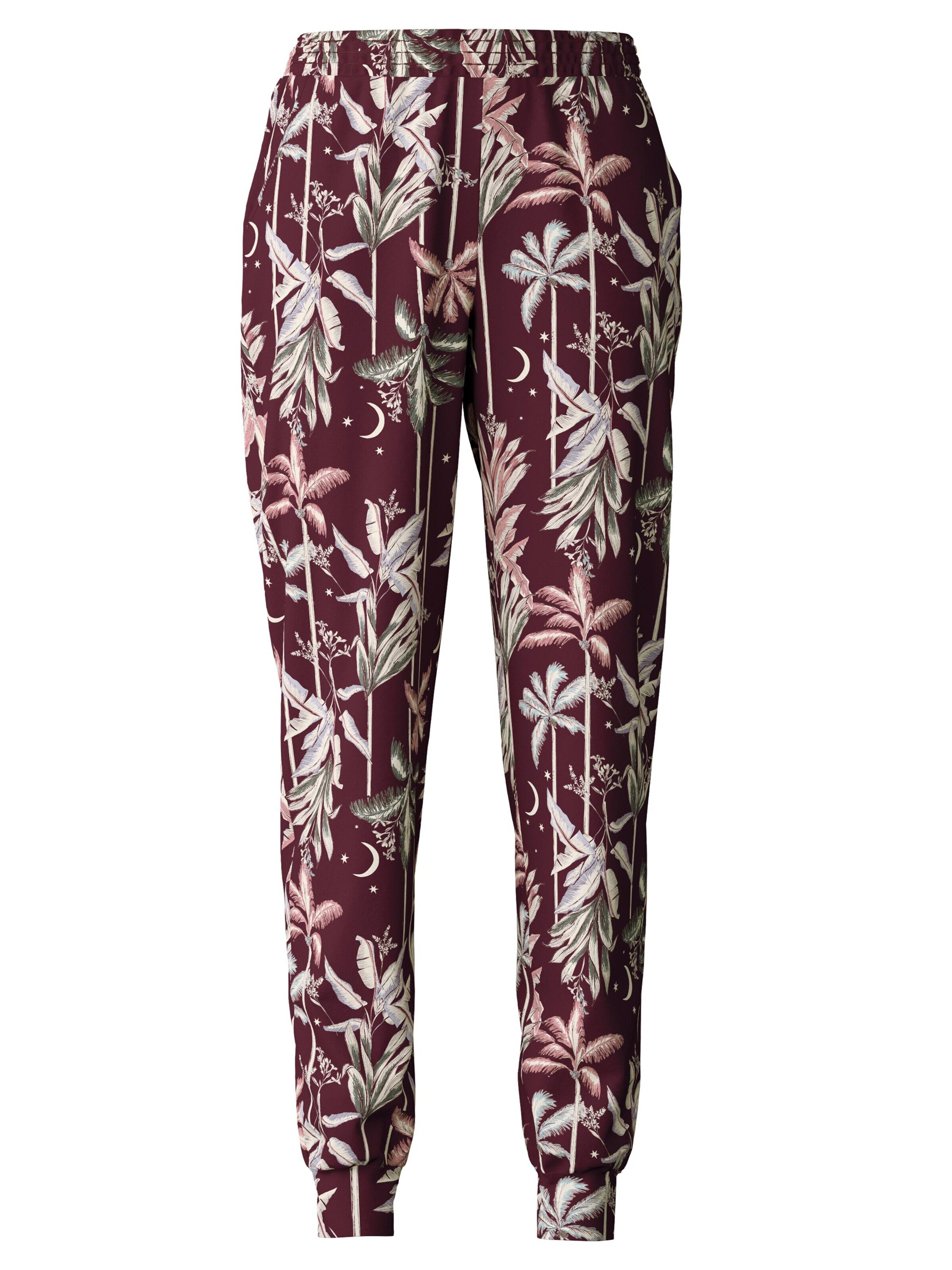 CALIDA Pyjamahose 'Favourites Ground'‌‌‌‌‌‌‌‌‌ in Rot: Vorderseite