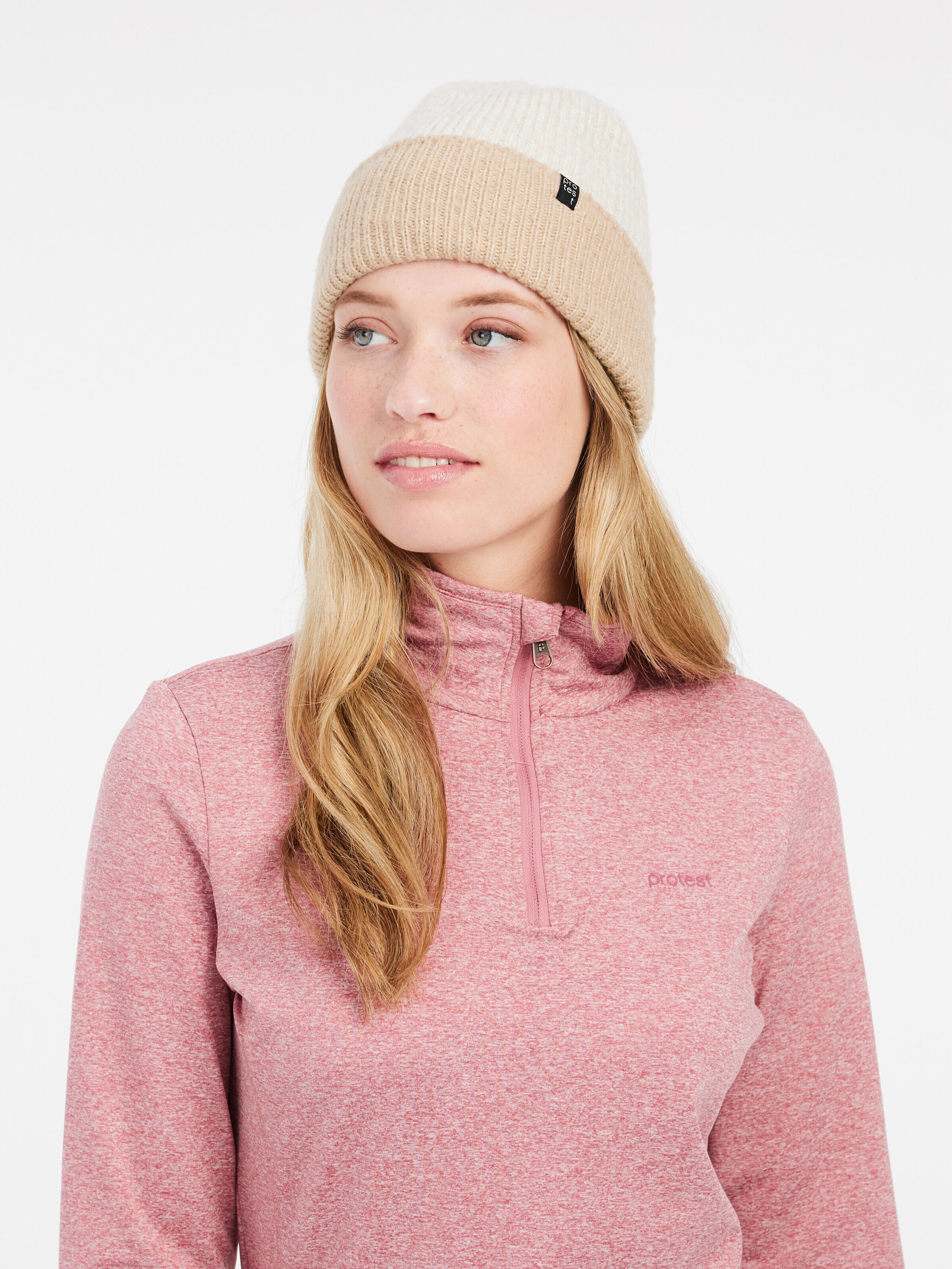 PROTEST Sports sweatshirt 'REFABRIZM' in Purple